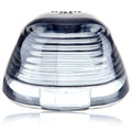 5x Smoke Lens Roof Cab Marker Lights + 5x White LED Bulb for Ford Pickup