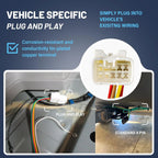 4-Way Flat Trailer Connector for Subaru Outback, Forester, Crosstrek