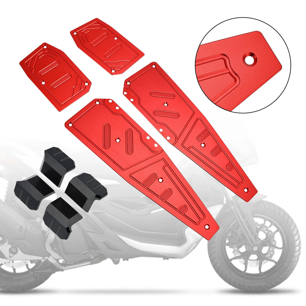 Footboard Foot Rest Pad Peg Plate for Aprilia SR GT200 SR GT125 (2022–2023)