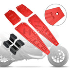 Footboard Foot Rest Pad Peg Plate for Aprilia SR GT200 SR GT125 (2022–2023)