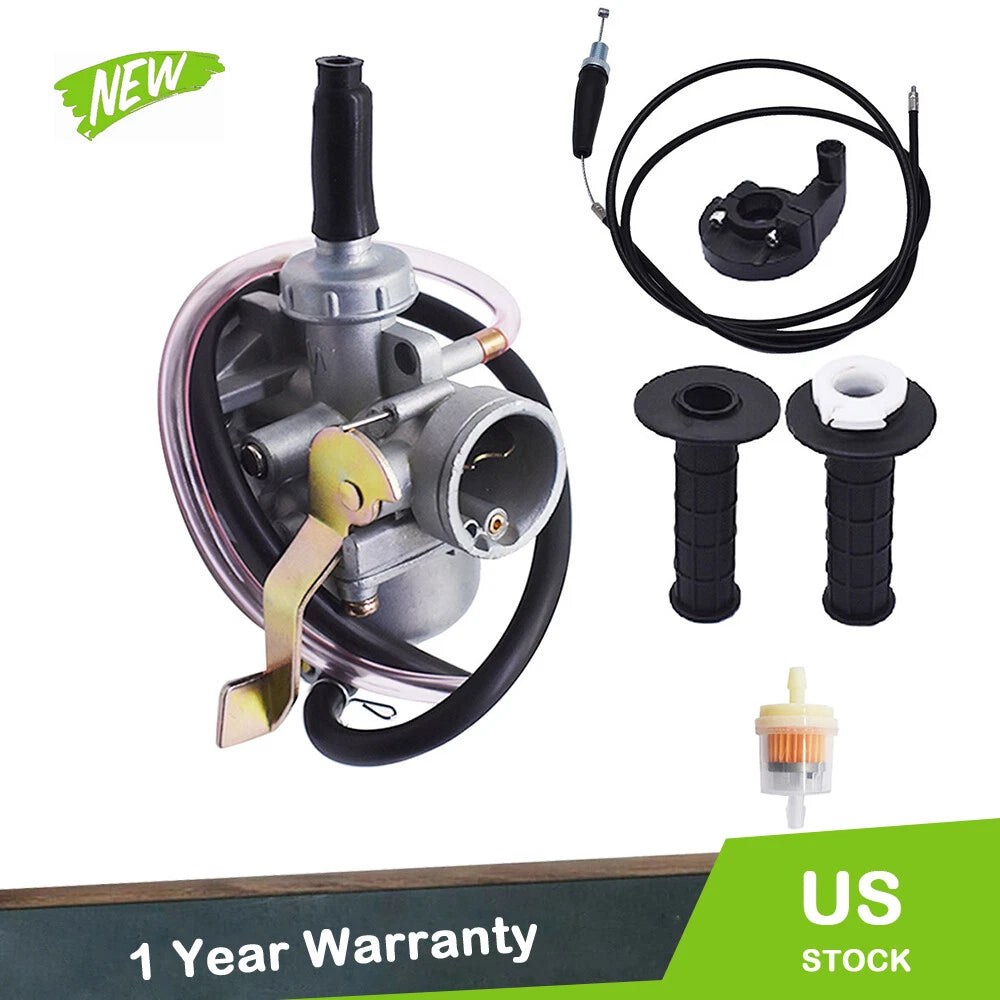 Carburetor & Throttle Cable Set for Honda Z50R (1979–1999)