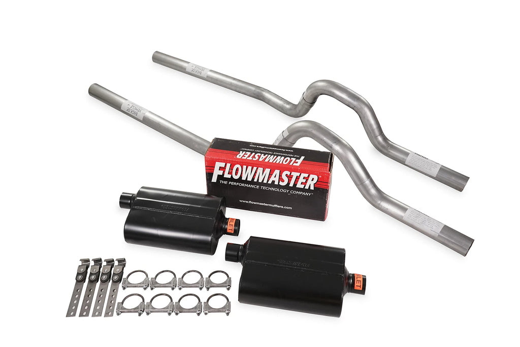 Dual Exhaust Kit 2.5" Flowmaster Super 40 for Ford F-Series (1967–1972)
