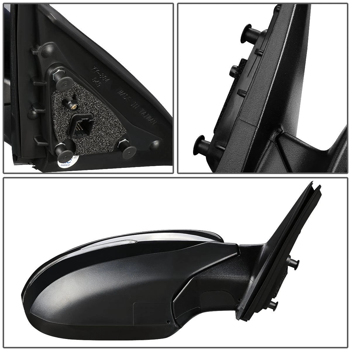 Powered Turn Signal Side Door Mirror for Kia Optima (2011–2013) KI1321152