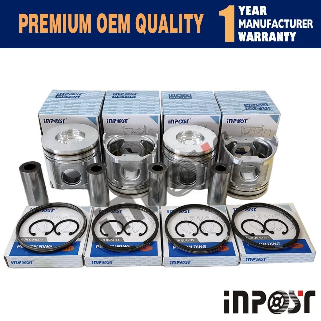 Piston Kit + Ring for Yanmar Engine Komatsu Excavator (4TNV106, 4TNV106T, 4D106)