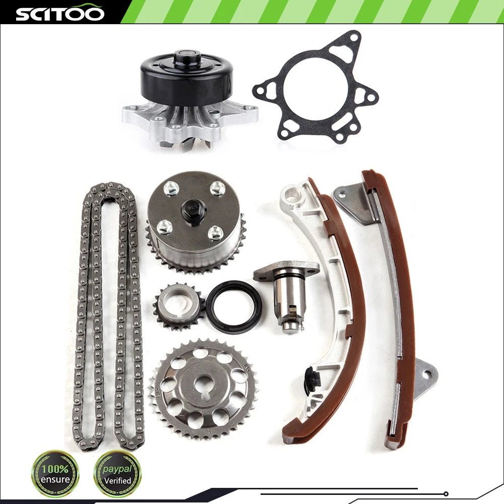 Timing Chain Kit with Water Pump for Toyota Celica, Prizm, Vibe (2000–2005)