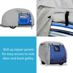 EliteShield waterproof travel trailer cover for Teardrop Camper