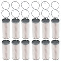 12 Pack Fuel Filter for Kenworth T680 (L6-14.9L) K371021 FS20207 PF46236