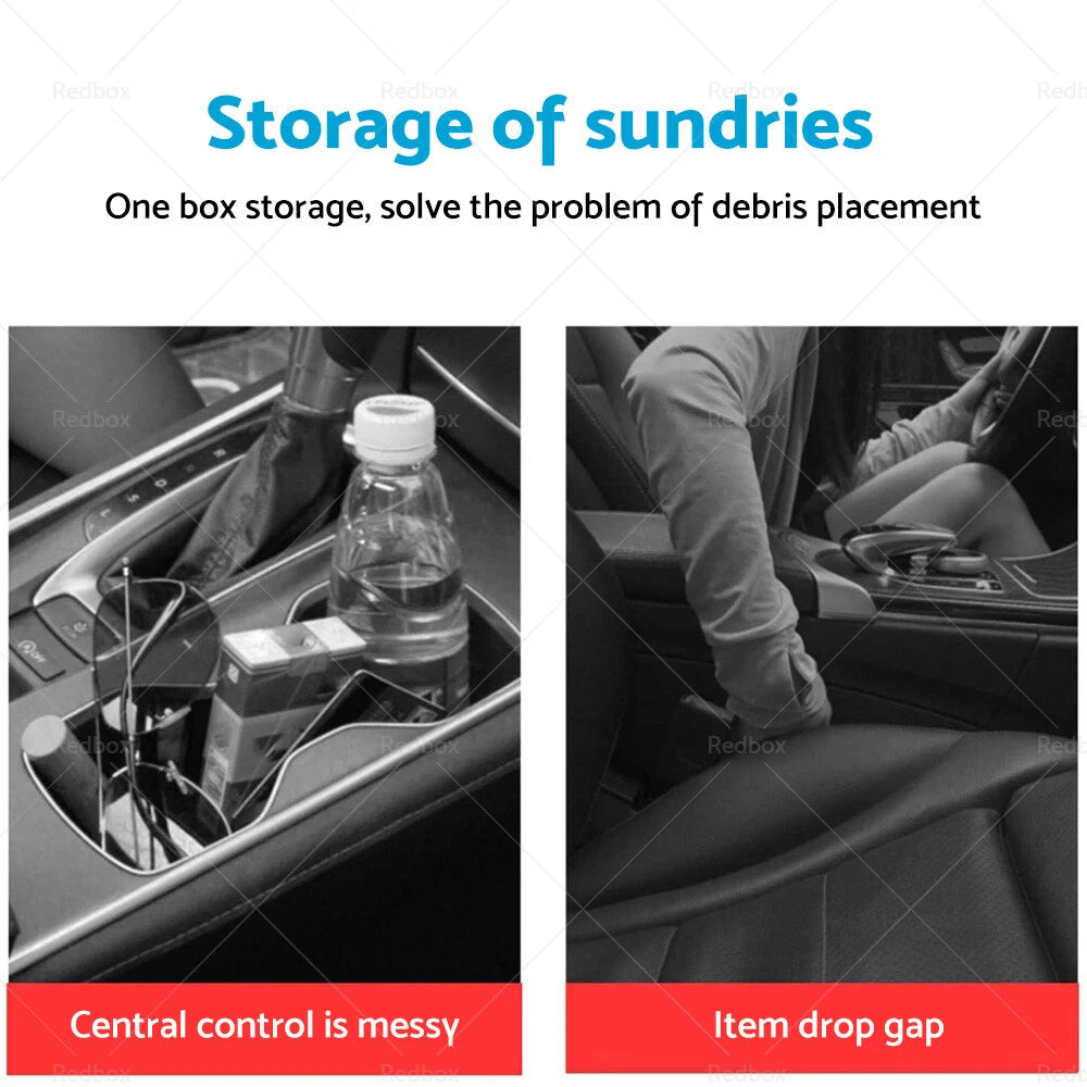 Armrest Storage Center Console Tray for Toyota Fortuner, Hilux (2015–2023)