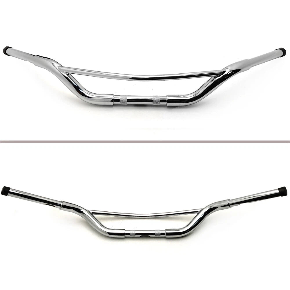 1.25" Drag Flat Bar Handlebar for Harley Sportster Softail Dyna (XL1200X)