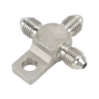 AN-3 Stainless Steel Male Tee Brake Hose Adapter Fitting Connector