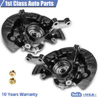 Set of 2 Front Left & Right Wheel Hub Steering Knuckles for Toyota Camry (2012–2017)