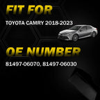 Right Rear Tail Light Cover for Toyota Camry (2018–2023)