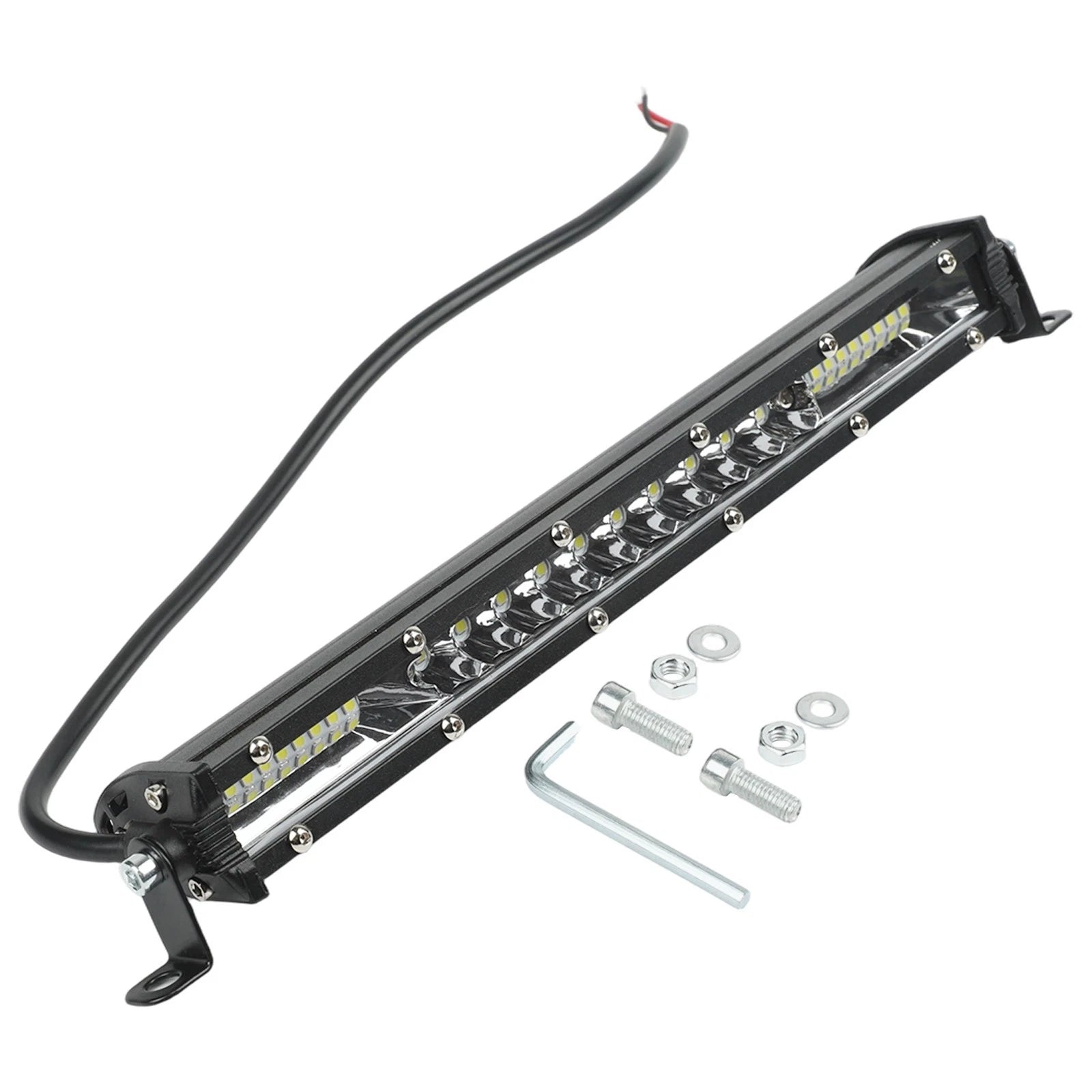 LED Work Light Bar for Offroad Truck SUV ATV (Waterproof Aluminum Alloy)