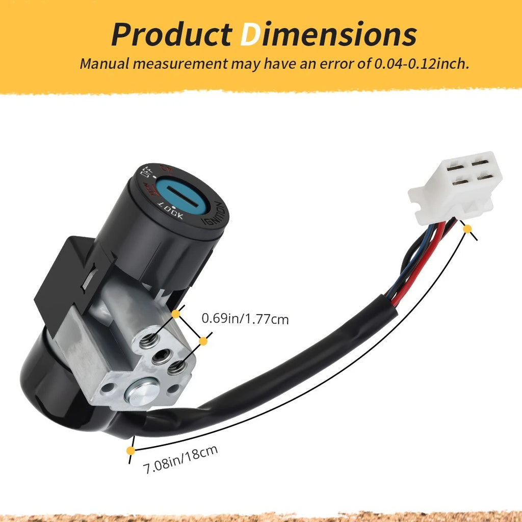Ignition Lock Set for Honda Grom 125 (2014–2015) 35010-K26-910