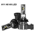 2X Novsight 9005 H11 LED Headlight Bulbs Conversion Kit 6500K for