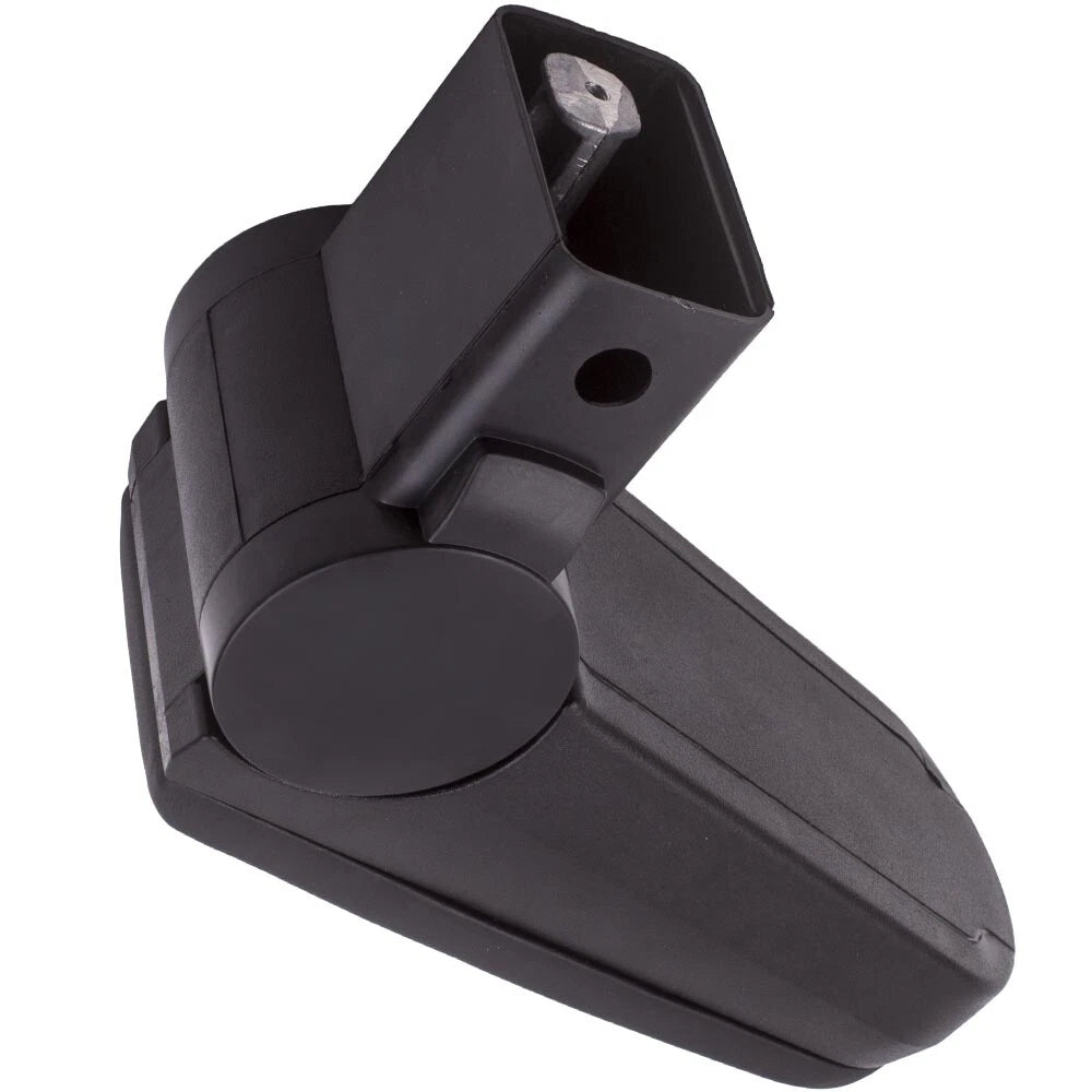 Center Storage Box Armrest for VW Golf Jetta Passat (1998–2004) Black