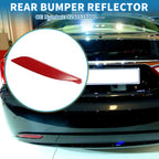 Rear Left Bumper Reflector for Hyundai Sonata (2011-2013) Red