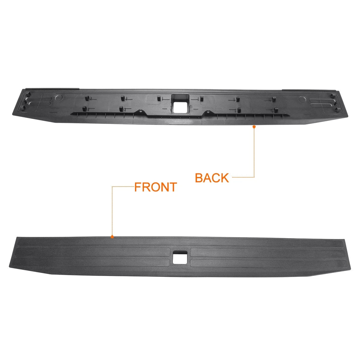 Matte Black Horizontal Slats Grille for Honda Civic Sedan (1999–2000)