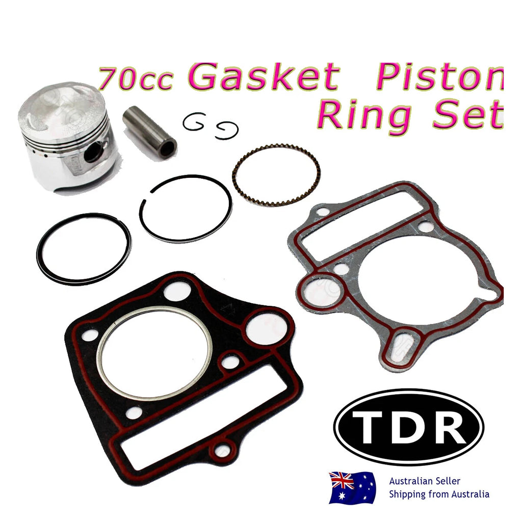 Piston Ring Gasket Set for Honda CRF70F XL70 XR70R (2004–2009)