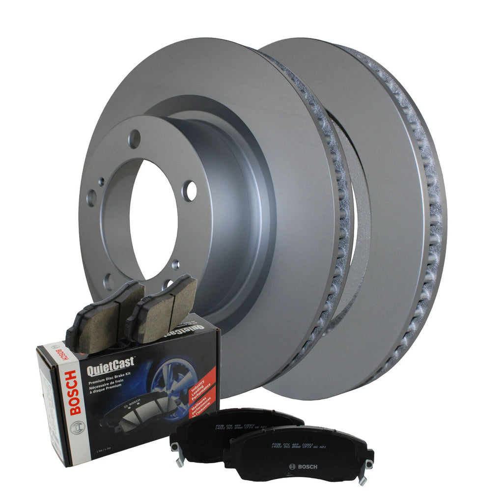 Front Brake Kit 355mm Rotors & Bosch Ceramic Pads for LX570 Land Cruiser Sequoia (2008–2021)