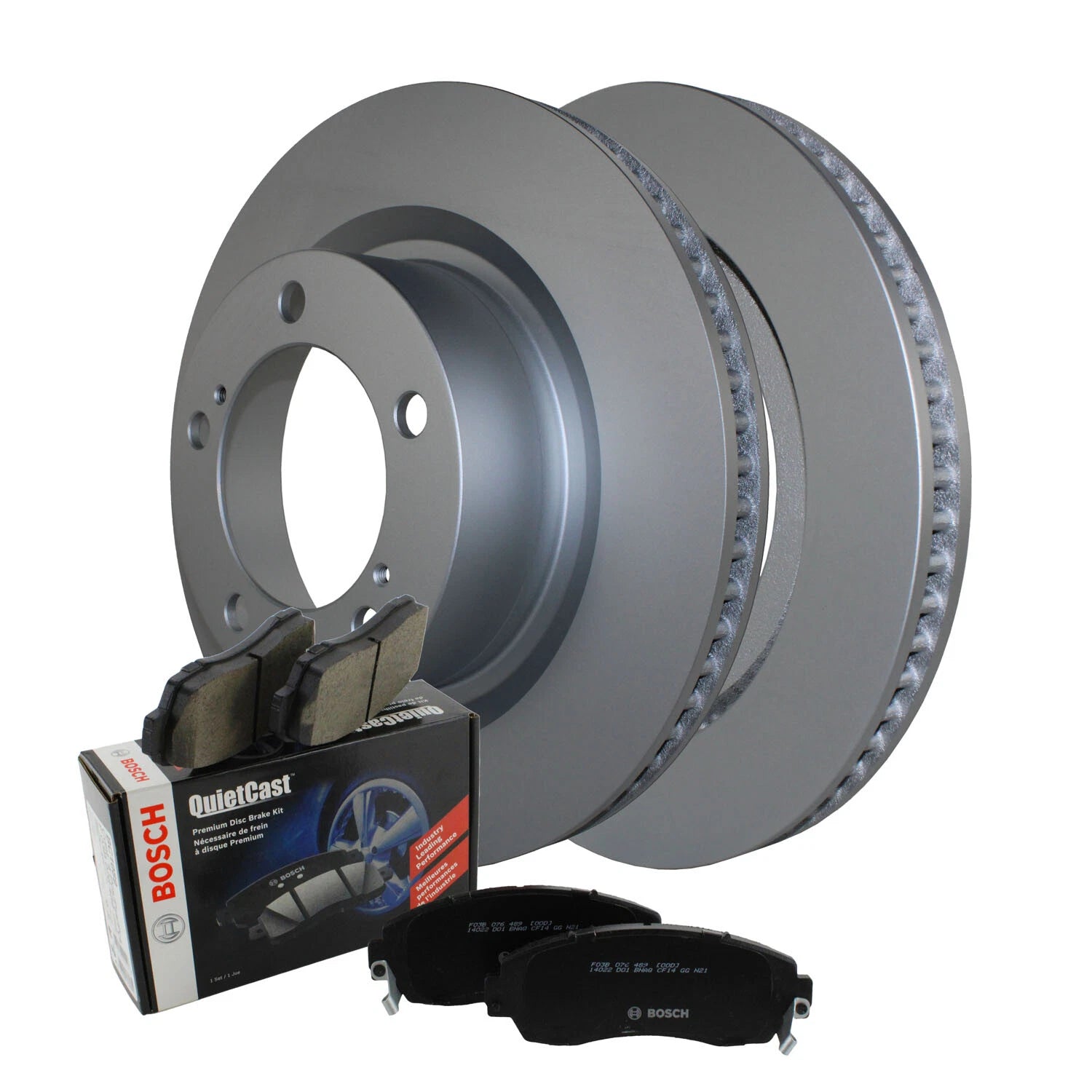 Front Brake Kit 355mm Rotors & Bosch Ceramic Pads for LX570 Land Cruiser Sequoia (2008–2021)