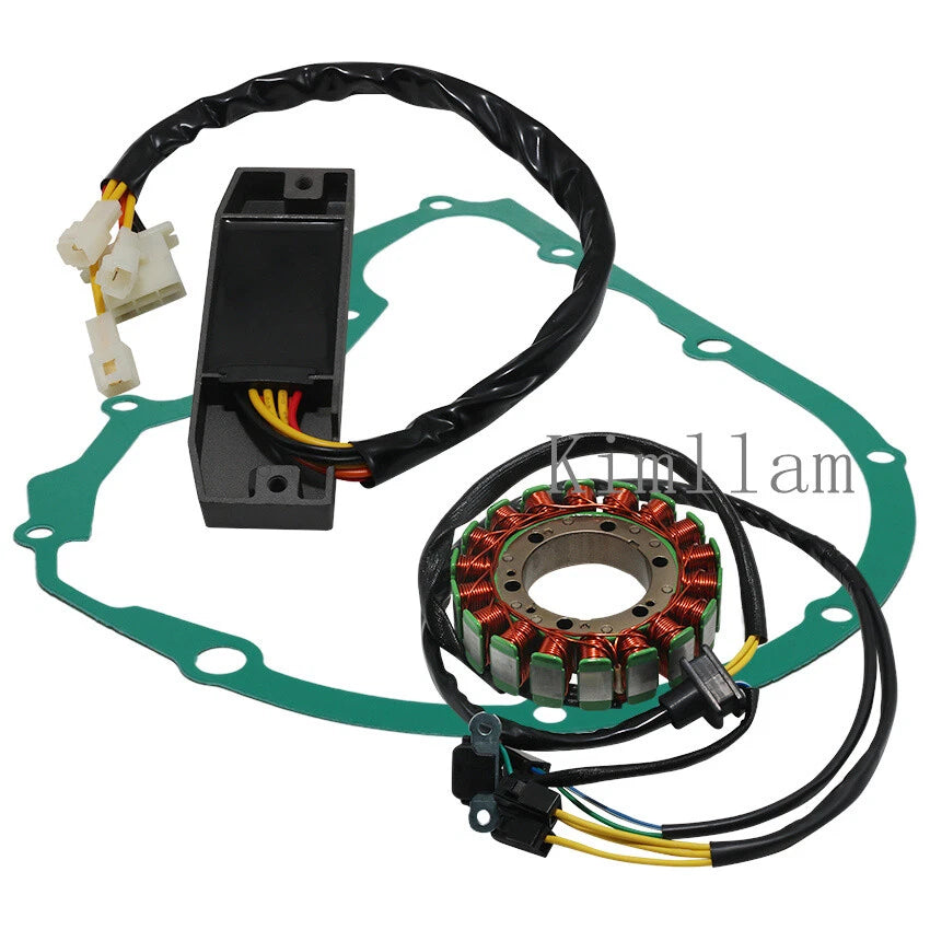 Stator Coil + Regulator Rectifier + Gasket for Suzuki VS700GL VS750GL (1986–1993)