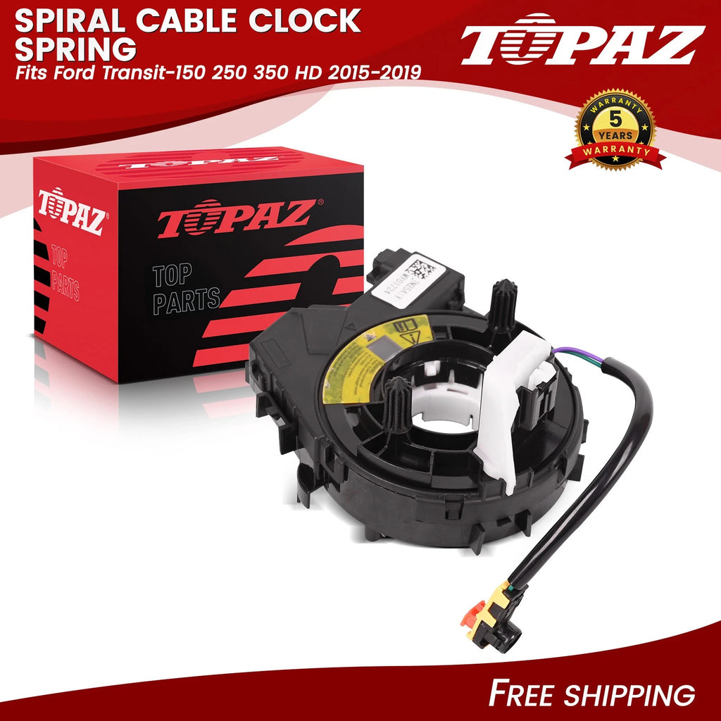 Spiral Cable Clock Spring for Ford Transit-150 250 350 HD (2015–2019)