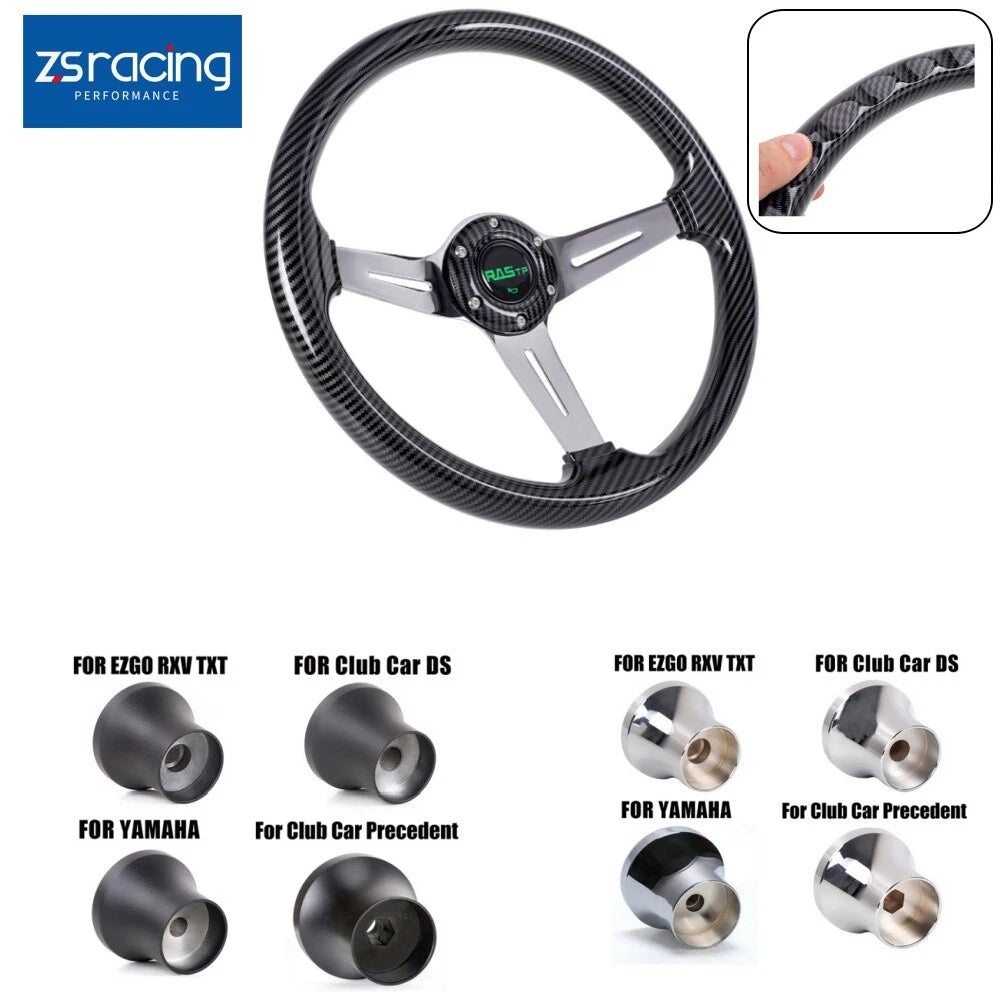 Acrylic Steering Wheel Hub Adapter for EZGO Club Car Yamaha Golf Cart