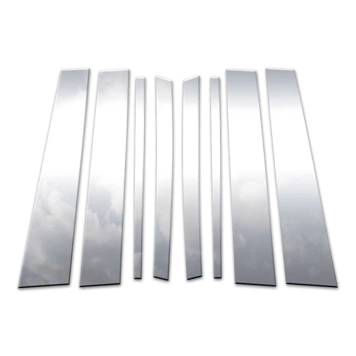 Diamond Grade 8pc Stainless Steel Pillar Post Covers for 2019-24 Honda Passport