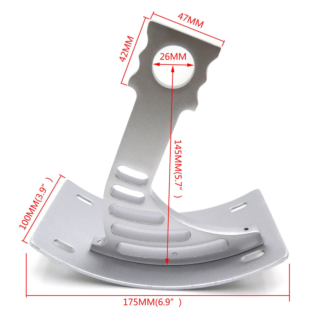 Curved License Plate Bracket for Honda CBR 600RR 1000RR (2003–2023)