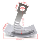 Curved License Plate Bracket for Honda CBR 600RR 1000RR (2003–2023)