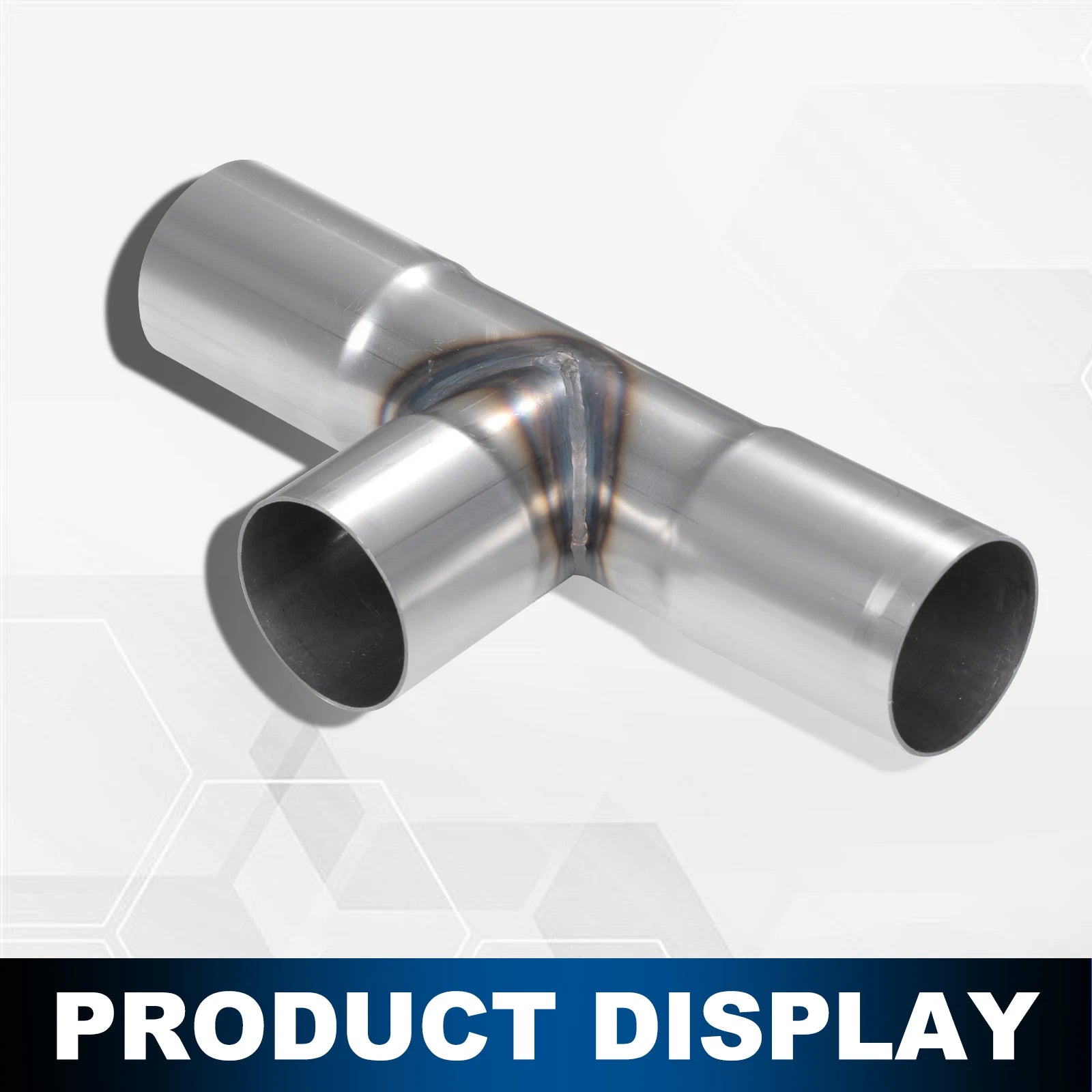 3.5" OD Dual Exhaust H-Pipe Balance Tube for Universal Custom Kit