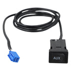 Audio Socket Adapter + 6Pin Cable for Toyota Lexus