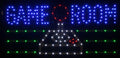 LED Lighted Sign for Game Room Decor (Home/Shop/Club)