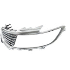 Front Grille Bumper Upper for Lincoln MKX (2016–2018) Chrome Mesh