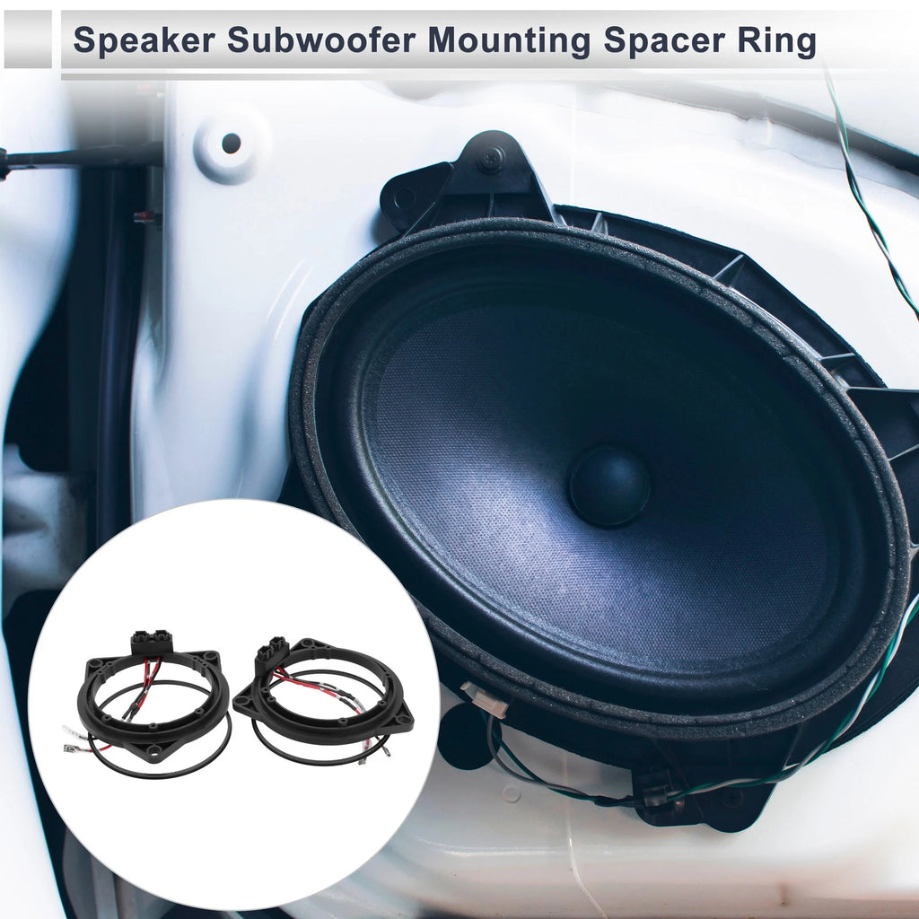 Set of 2 Speaker Spacer Rings for BMW 3.5" 