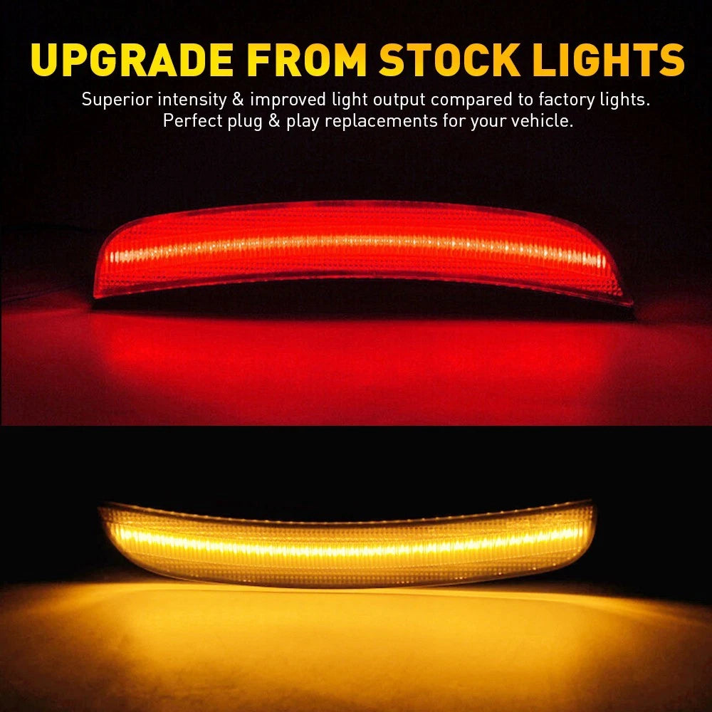 Set of 4 LED Front Side Marker Lights for Chrysler 300 (2015–2023)