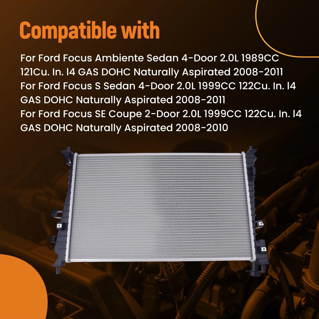 Engine Radiator for Ford Focus Sport (2008-2011) Aluminum