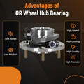 Front Wheel Hub Bearing for Nissan Armada Titan (2008–2012) 4WD AWD