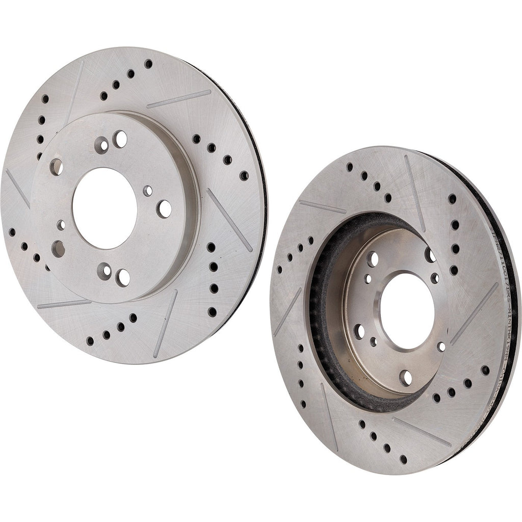 Front & Rear Brake Disc Rotors for Ford Mustang (1994–2004)