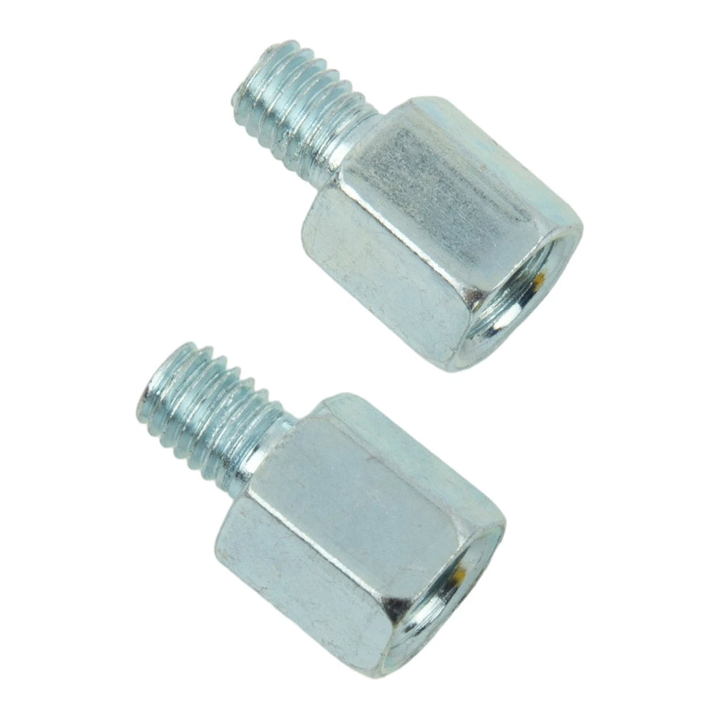 Set of 2 Mirror Adapter 10mm to 8mm Clockwise for Motorcycle