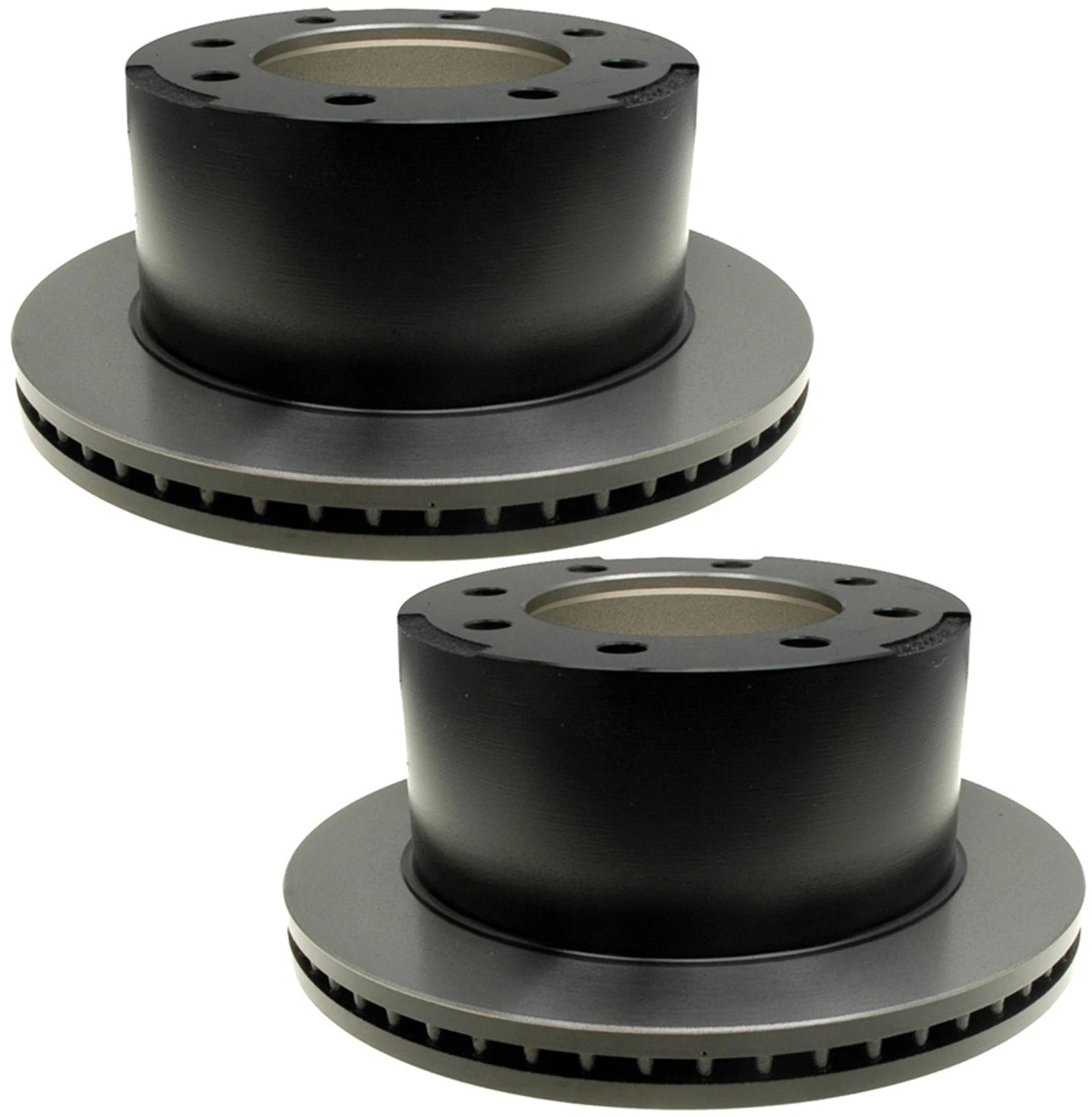 Set of 2 Rear Brake Disc Rotors 325mm ACDelco Pro for GMC Chevy