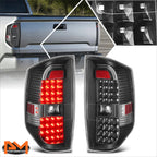Full LED Tail Lights for Toyota Tundra (2014–2021) - Black Housing