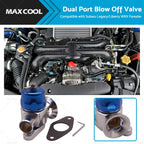 Dual Port Blow Off Valve for Subaru Legacy WRX Forester XT (2000–2023)