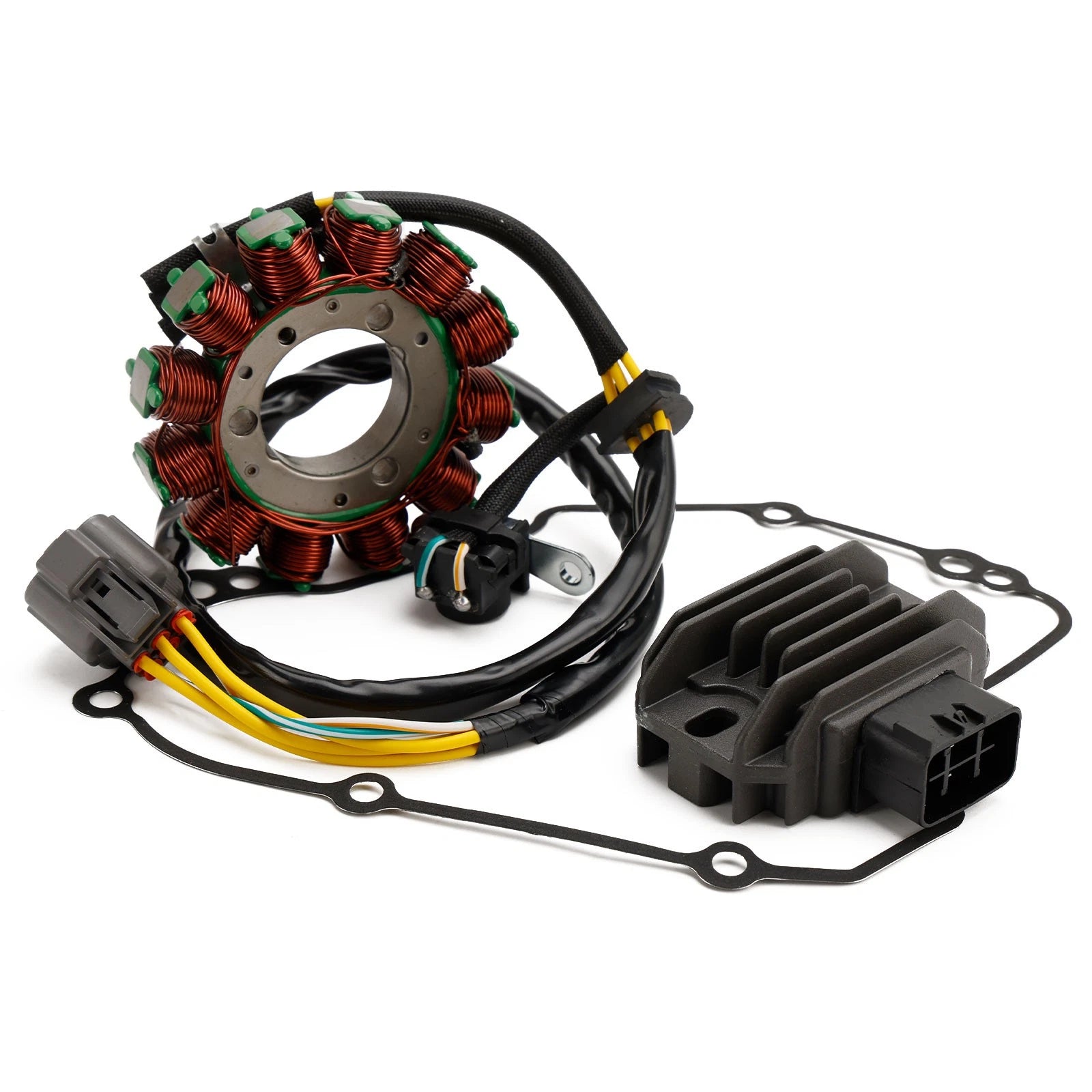Ignition Stator + Voltage Rectifier + Gasket for Kawasaki KX 450F (2009–2011)