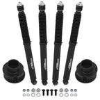 2.5" Leveling Kit with Shocks & Coil Spacers for Ram 2500 3500 4WD (2014–2024)