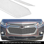 Stainless Steel Chrome Mesh Grille Insert for Chevy Traverse (2018-2021)