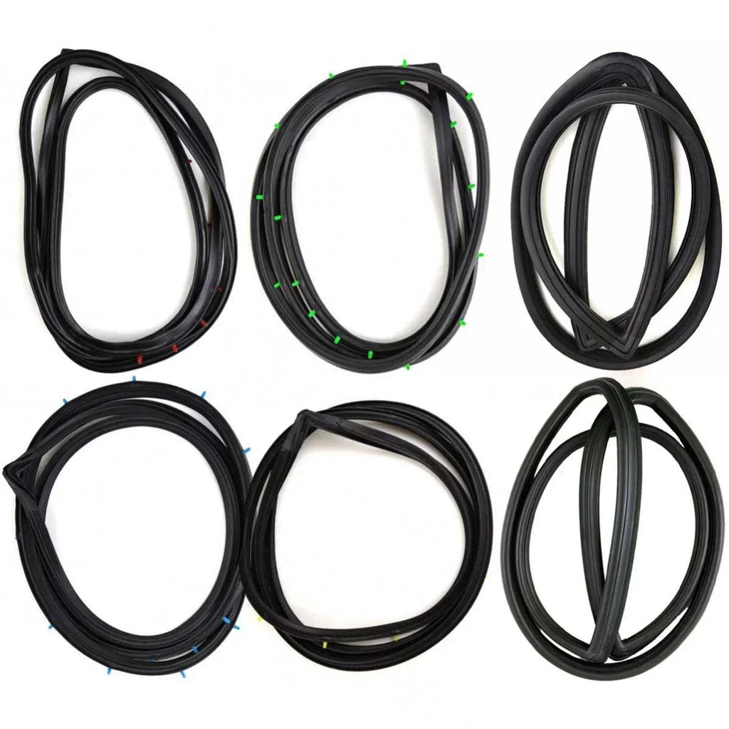 Windshield Door Rubber Seal Strip Set 6 Toyota Corolla KE10 4D Sedan 1966-70
