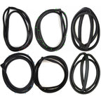 Windshield Door Rubber Seal Strip Set 6 Toyota Corolla KE10 4D Sedan 1966-70