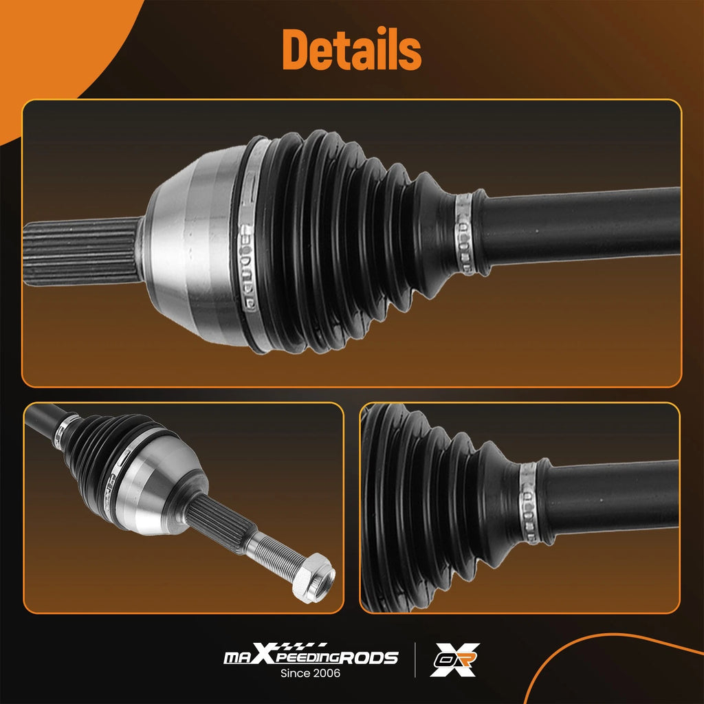CV Axle Assembly Set of 2 for Jeep Liberty (2002–2007) V6 3.7L 4WD